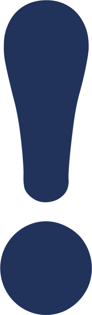 point d'exclamation logo