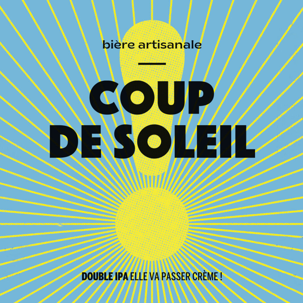bière artisanale, coup de soleil, double ipa