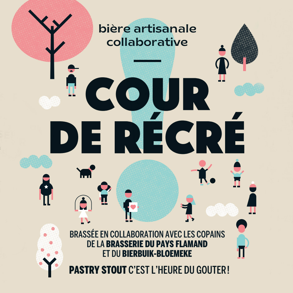 bière artisanale collaborative, cour de récré, pastry stout
