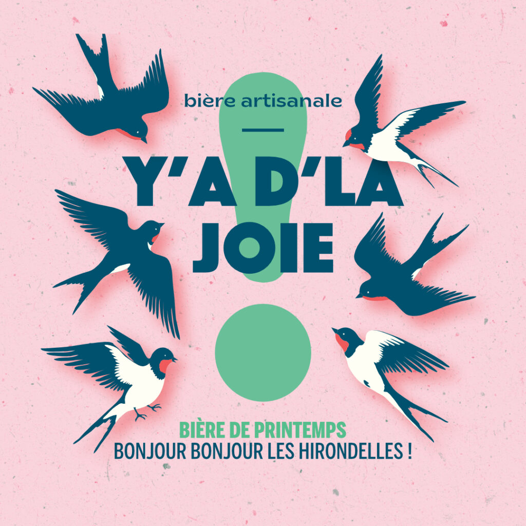 y'a de la joie bière de printemps de la brasserie tandem