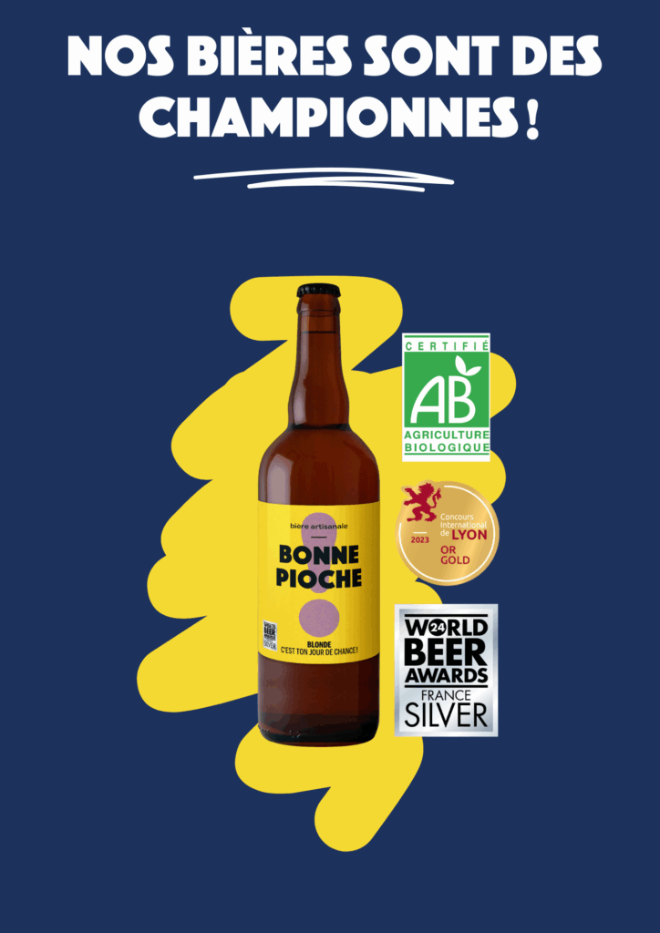 médailles beer awards concours de lyon brasserie tandem Bonne Pioche