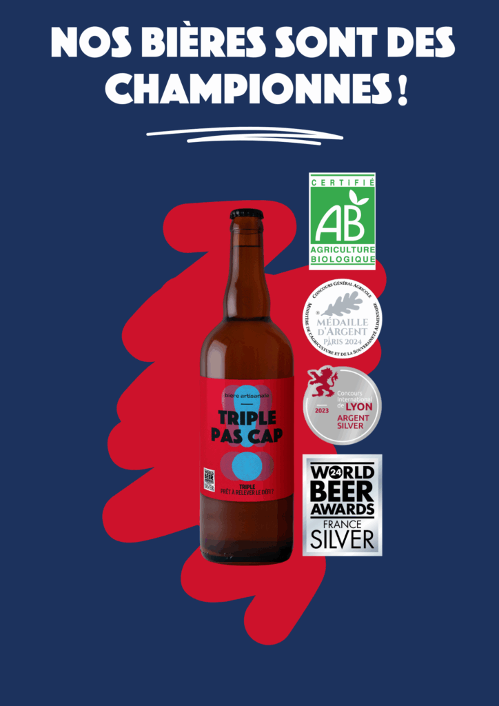 médailles beer awards concours de lyon , concours général agricole brasserie tandem Triple Pas Cap