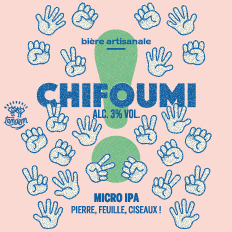 chifouli micro ipa bière à très faible degré d'alcool par la brasserie tandem