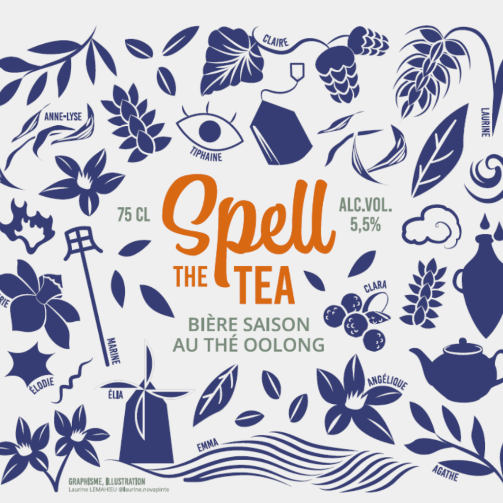 bière saison en collaboration avec brasserie Moulin d'ascq et brasserie tandem bière de brasseuses